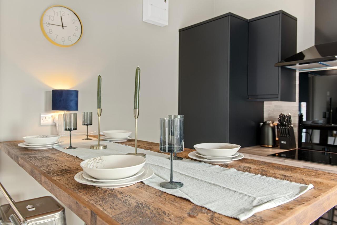 Brand New 1-Bed Flat With Free Parking Villa Nottingham Luaran gambar